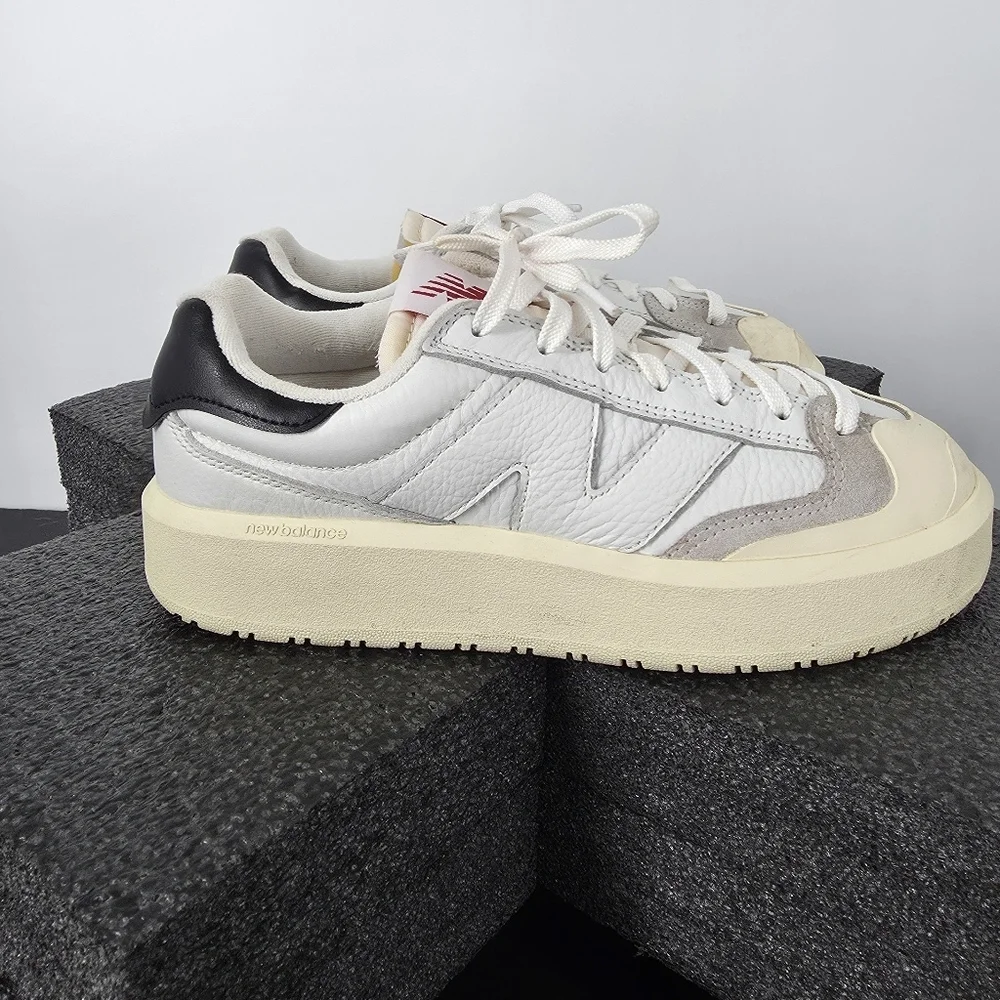 New Balance CT302 White Black Platform Shoes CT302OD Men's 8 Women's 9.5 Rare